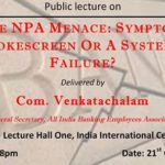 The NPA Menace: Symptom, Smokescreen or a Systemic Failure? 