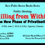 Killing from Within: The New Phase of Privatisation