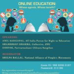 Webinar: Online Education: Whose agenda, Whose benefit?