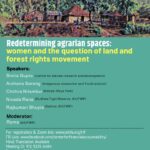 Webinar: Redetermining Agrarian Spaces: Women & the Questions of Land & Forest Rights Movement