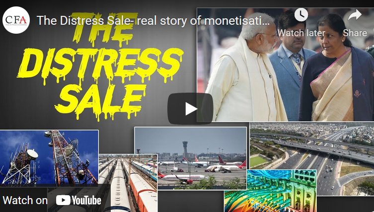 The Distress Sale- the Real Story of the Monetisation Pipeline