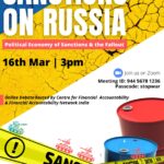 SANCTIONS ON RUSSIA – Political Economy of Sanctions & the Fallout