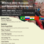BRICS in 2022: Economic and Geopolitical Quandaries | Roundtable Discussion
