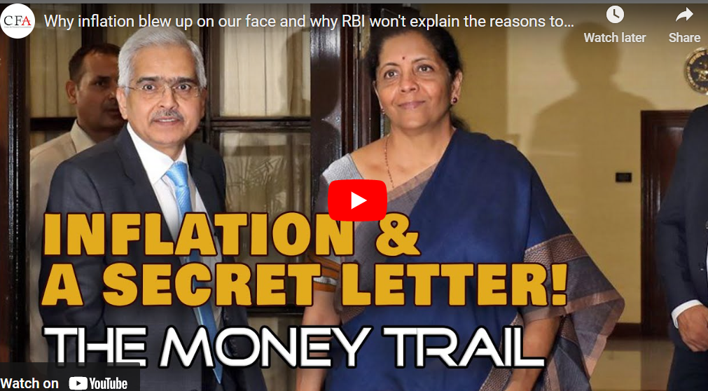 Why inflation blew up in our face and why RBI won’t explain the reasons to the people