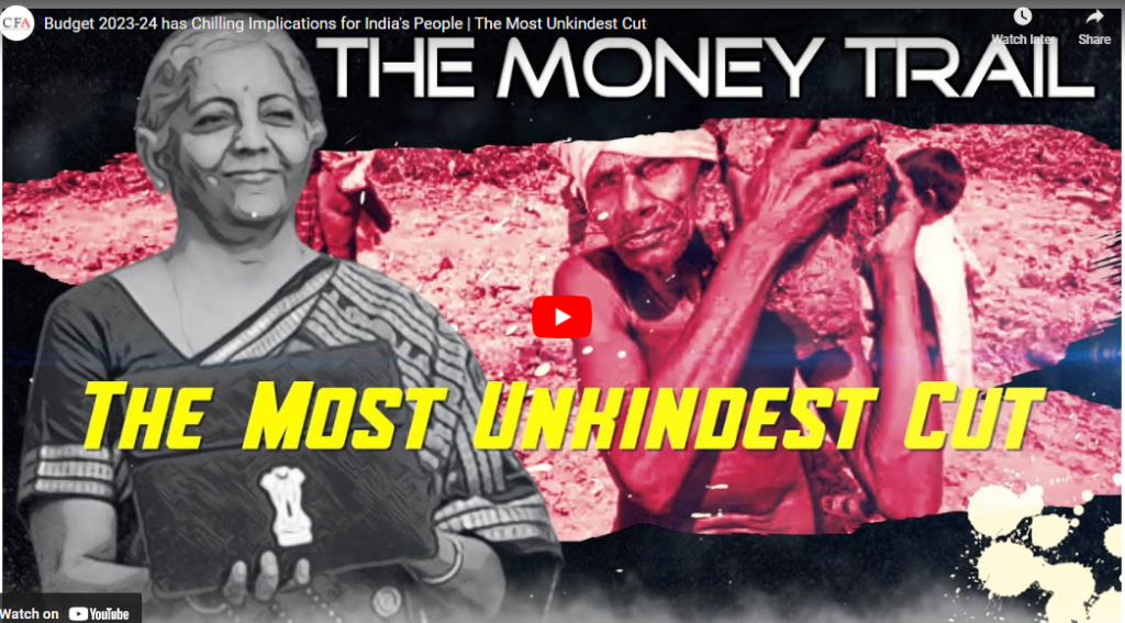 Budget 2023-24 has Chilling Implications for India’s People | The Money Trail