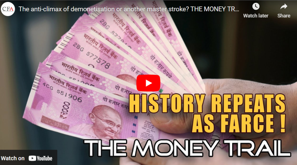 The anti-climax of demonetisation or another masterstroke? THE MONEY TRIAL