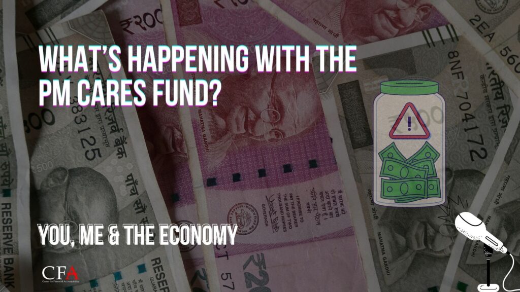 What is happening with the PM CARES fund?