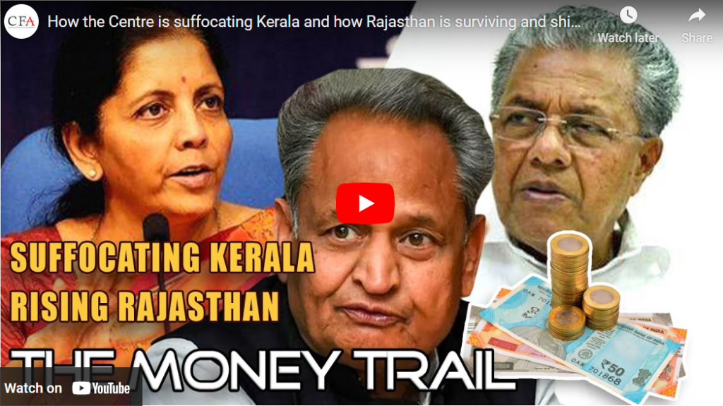 How the Centre is suffocating Kerala and how Rajasthan is surviving and shining